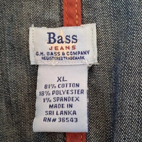 Navy Blue Denim Jacket with Blazer Cut and Relaxed Fit - Picture 6 of 7